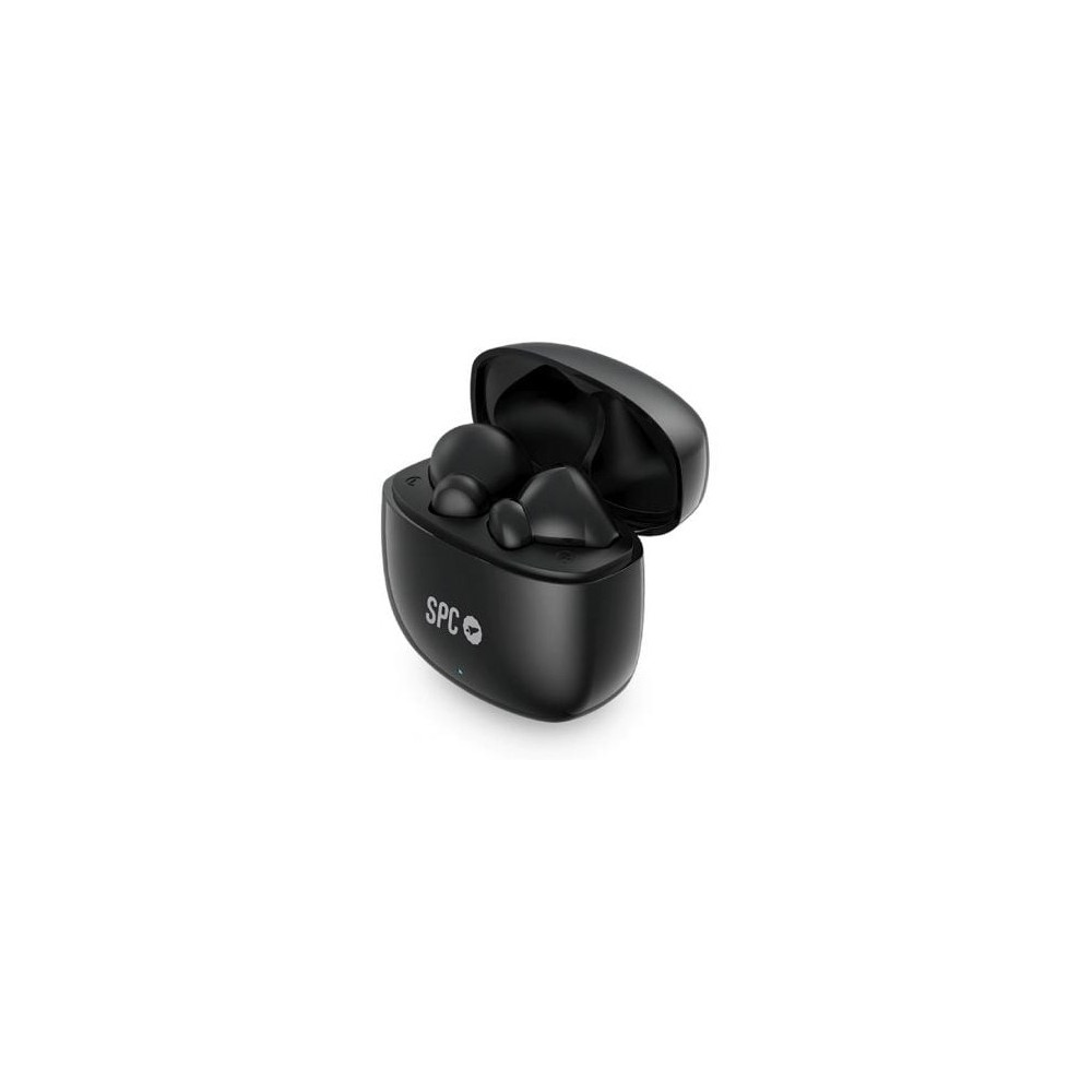 Auriculares Bluetooth SPC Zion 2 Play con estuche de carga/ Autonomía 7h/ Negros