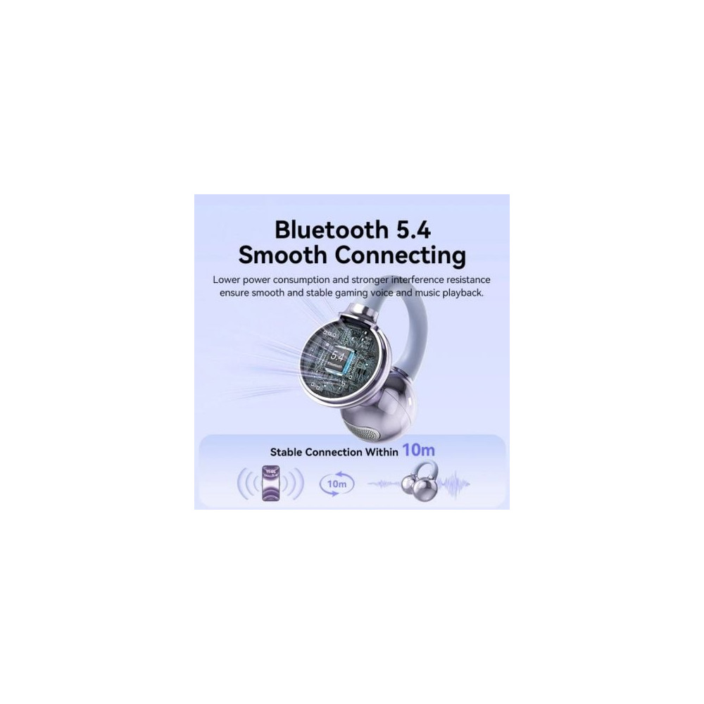 Auriculares Bluetooth Vention Echo Clip A11 Pro con estuche de carga/ Autonomía 6h/ Blancos