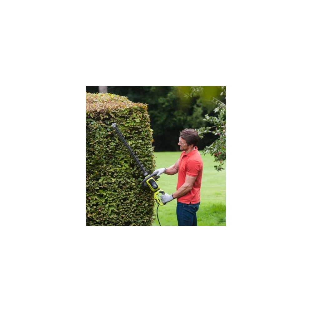 Cortasetos Eléctrico Ryobi RHT6160RS/ 600W/ Longitud Cuchilla 60cm