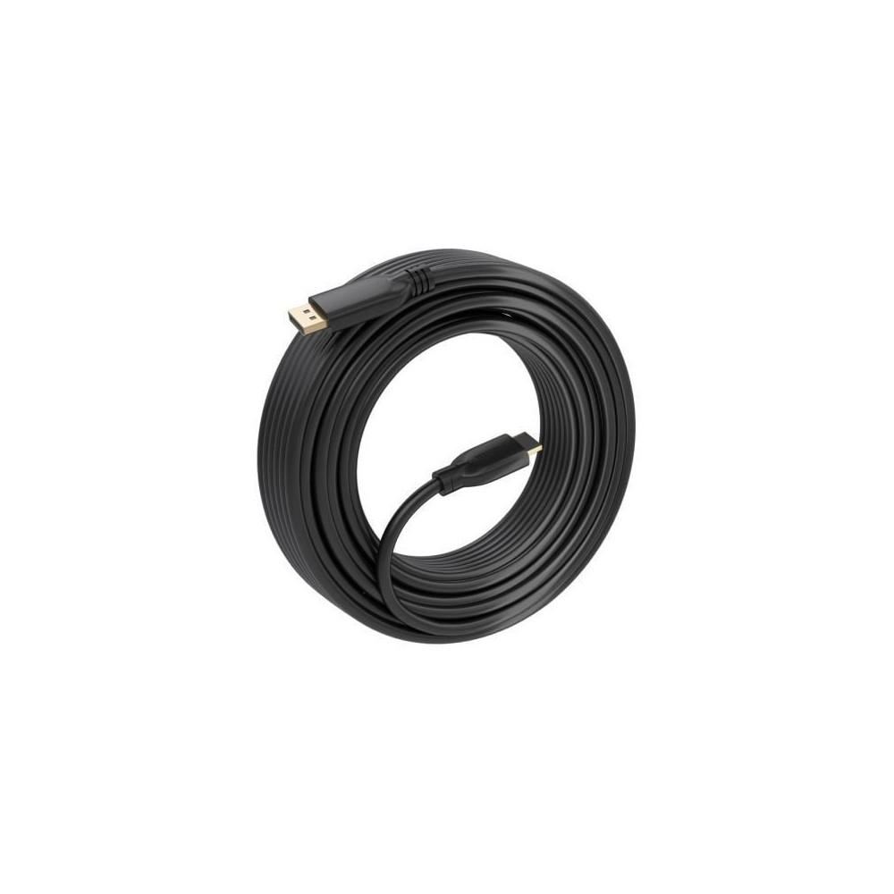 Cable Conversor Aisens A125-0922/ DisplayPort Macho - HDMI 4K Macho/ 10m/ Negro