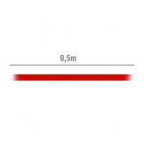 Cable SATA Aisens A130-0155/ SATA Hembra - SATA Hembra/ Hasta 0.1W/ 768Mbps/ 50cm/ Rojo