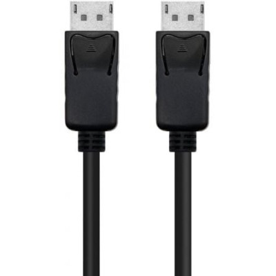 Cable DisplayPort Nanocable 10.15.2702/ DisplayPort Macho - DisplayPort Macho/ 2m/ Negro