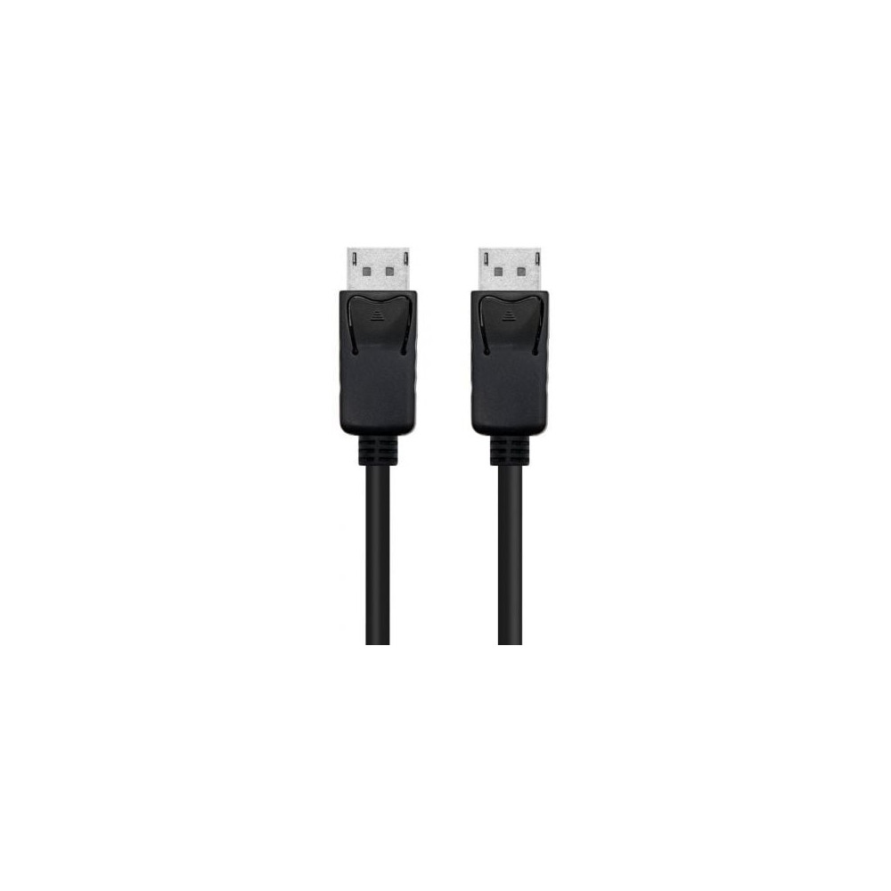 Cable DisplayPort Nanocable 10.15.2702/ DisplayPort Macho - DisplayPort Macho/ 2m/ Negro