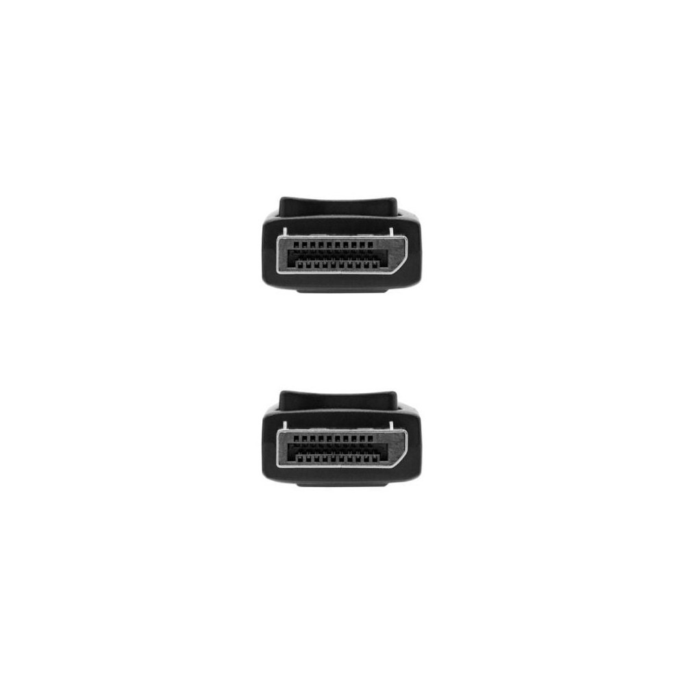 Cable DisplayPort Nanocable 10.15.2702/ DisplayPort Macho - DisplayPort Macho/ 2m/ Negro