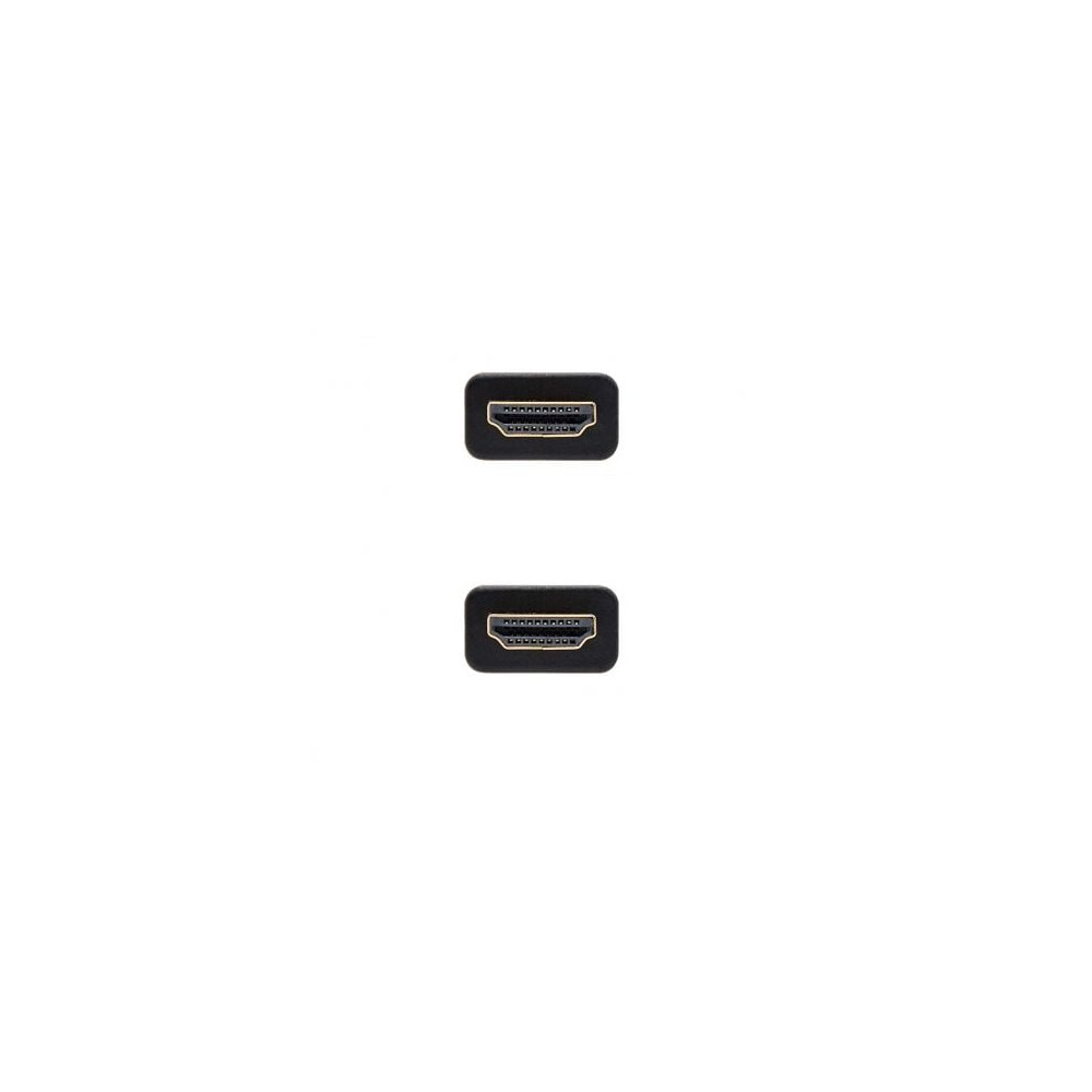 Cable HDMI 2.0 4K Nanocable 10.15.3707/ HDMI Macho - HDMI Macho/ 7m/ Negro/ Azul