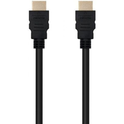 Cable HDMI 2.0 4K Nanocable 10.15.3801-L150/ HDMI Macho - HDMI Macho/ 1.5m/ Negro