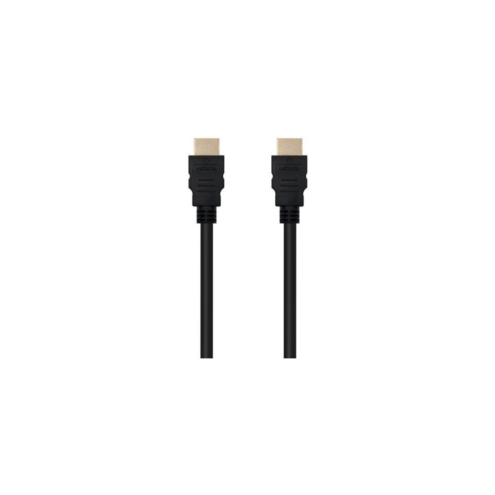 Cable HDMI 2.0 4K Nanocable 10.15.3801-L150/ HDMI Macho - HDMI Macho/ 1.5m/ Negro
