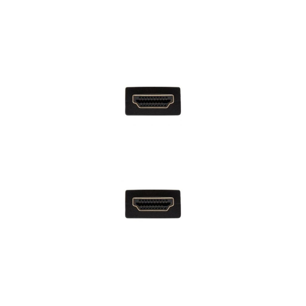 Cable HDMI 2.0 4K Nanocable 10.15.3801-L150/ HDMI Macho - HDMI Macho/ 1.5m/ Negro