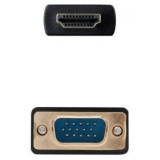 Cable Conversor Nanocable 10.15.4348/ HDMI Macho - VGA Macho/ 1.8m/ Negro