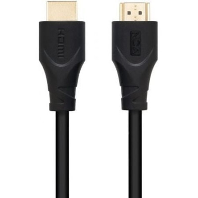 Cable HDMI 1.4 Nanocable 10.15.4701/ HDMI Macho - HDMI Macho/ 1m/ Negro