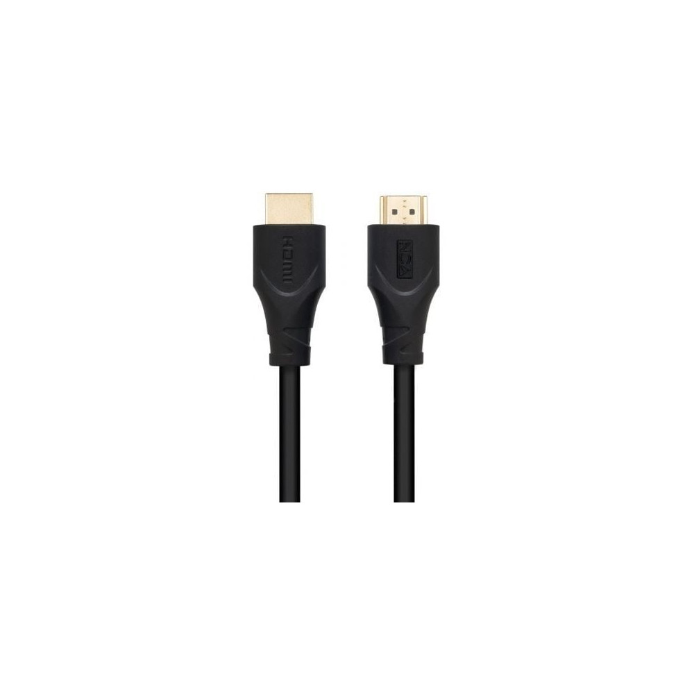 Cable HDMI 1.4 Nanocable 10.15.4701/ HDMI Macho - HDMI Macho/ 1m/ Negro