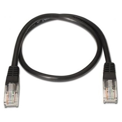 Cable de Red RJ45 UTP Aisens A133-0204 Cat.5e/ 2m/ Negro