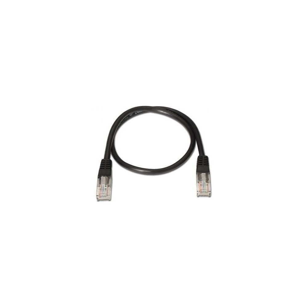 Cable de Red RJ45 UTP Aisens A133-0204 Cat.5e/ 2m/ Negro