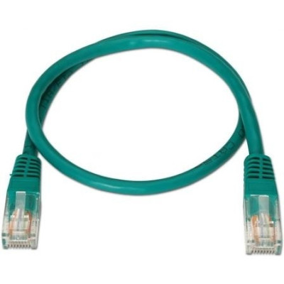 Cable de Red RJ45 UTP Aisens A135-0246/ Cat.6/ 1m/ Verde