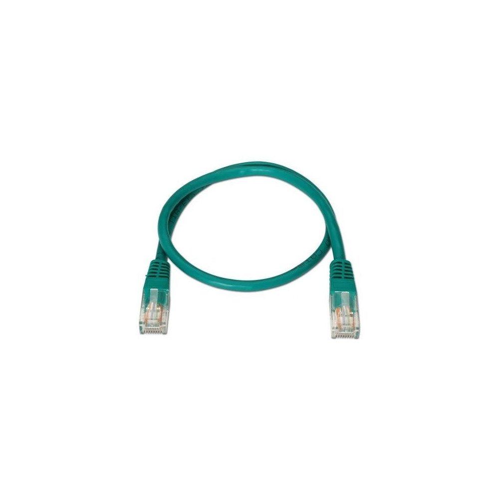 Cable de Red RJ45 UTP Aisens A135-0246/ Cat.6/ 1m/ Verde