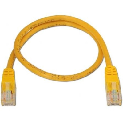 Cable de Red RJ45 UTP Aisens A135-0253 Cat.6/ 50cm/ Amarillo