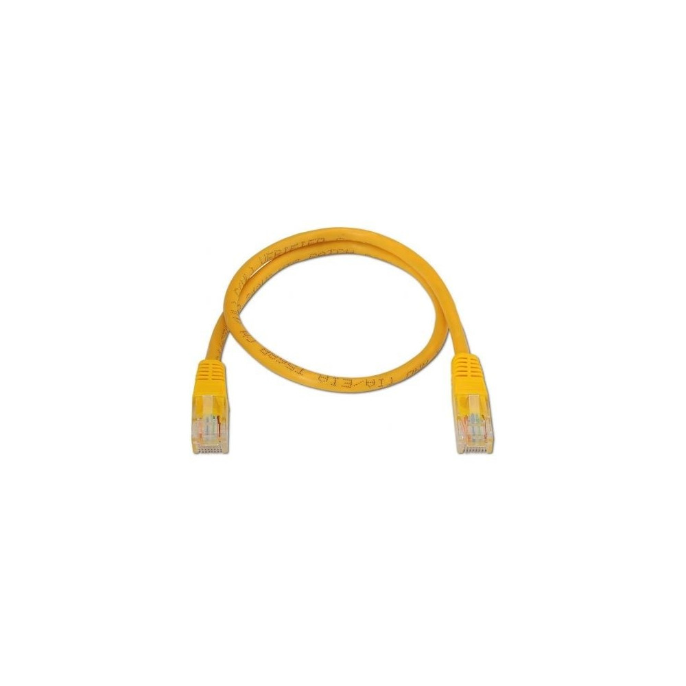 Cable de Red RJ45 UTP Aisens A135-0253 Cat.6/ 50cm/ Amarillo