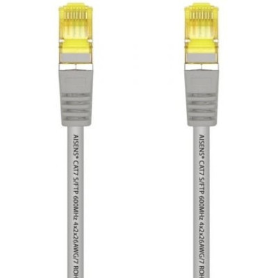 Cable de Red RJ45 S/FTP Aisens A146-0332 Cat.7/ 25cm/ Gris