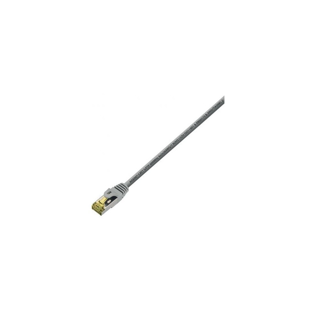 Cable de Red RJ45 S/FTP Aisens A146-0337 Cat.7/ 5m/ Gris