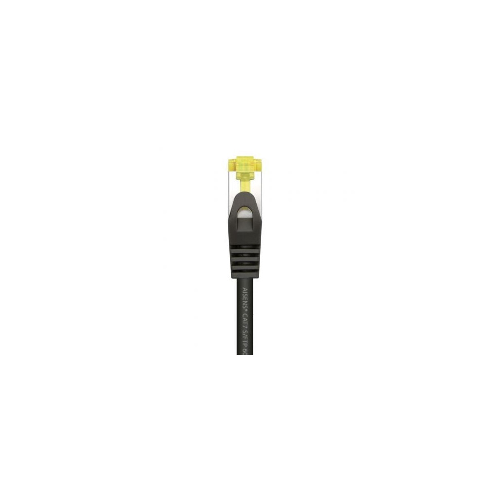 Cable de Red RJ45 SFTP Aisens A146-0486 Cat.7/ 1m/ Negro