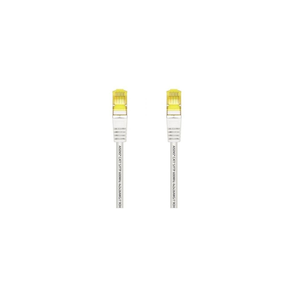 Cable de Red RJ45 SFTP Aisens A146-0491 Cat.7/ 2m/ Blanco