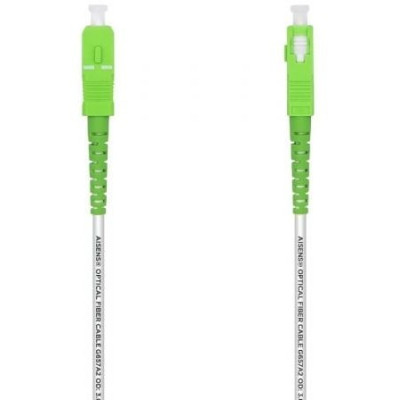Cable de Fibra Óptica G657A2 3.0 Aisens A152-0495/ LSZH/ 3m/ Blanco