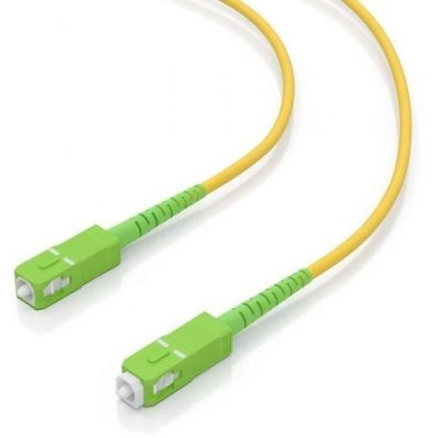 Cable de Fibra Óptica G657A2 3.0 9/125 SMF Aisens A152-0979/ LSZH/ 1m/ Amarillo