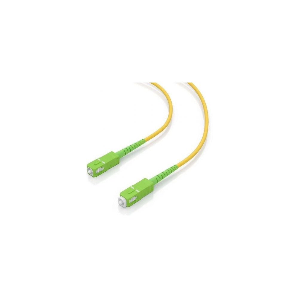 Cable de Fibra Óptica G657A2 3.0 9/125 SMF Aisens A152-0979/ LSZH/ 1m/ Amarillo