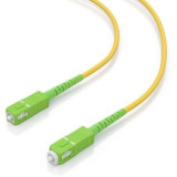 Cable de Fibra Óptica G657A2 3.0 9/125 SMF Aisens A152-0979/ LSZH/ 1m/ Amarillo