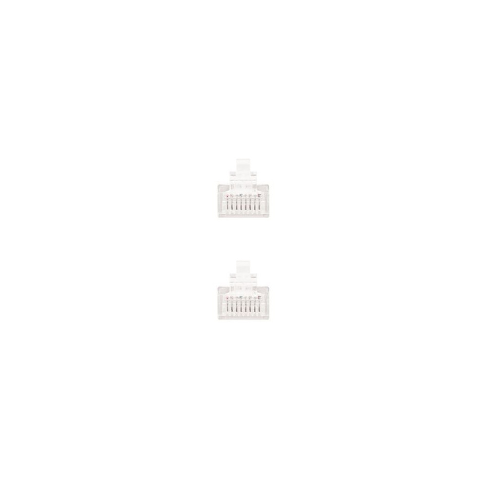 Cable de Red RJ45 UTP Nanocable 10.20.0102-W Cat.5e/ 2m/ Blanco