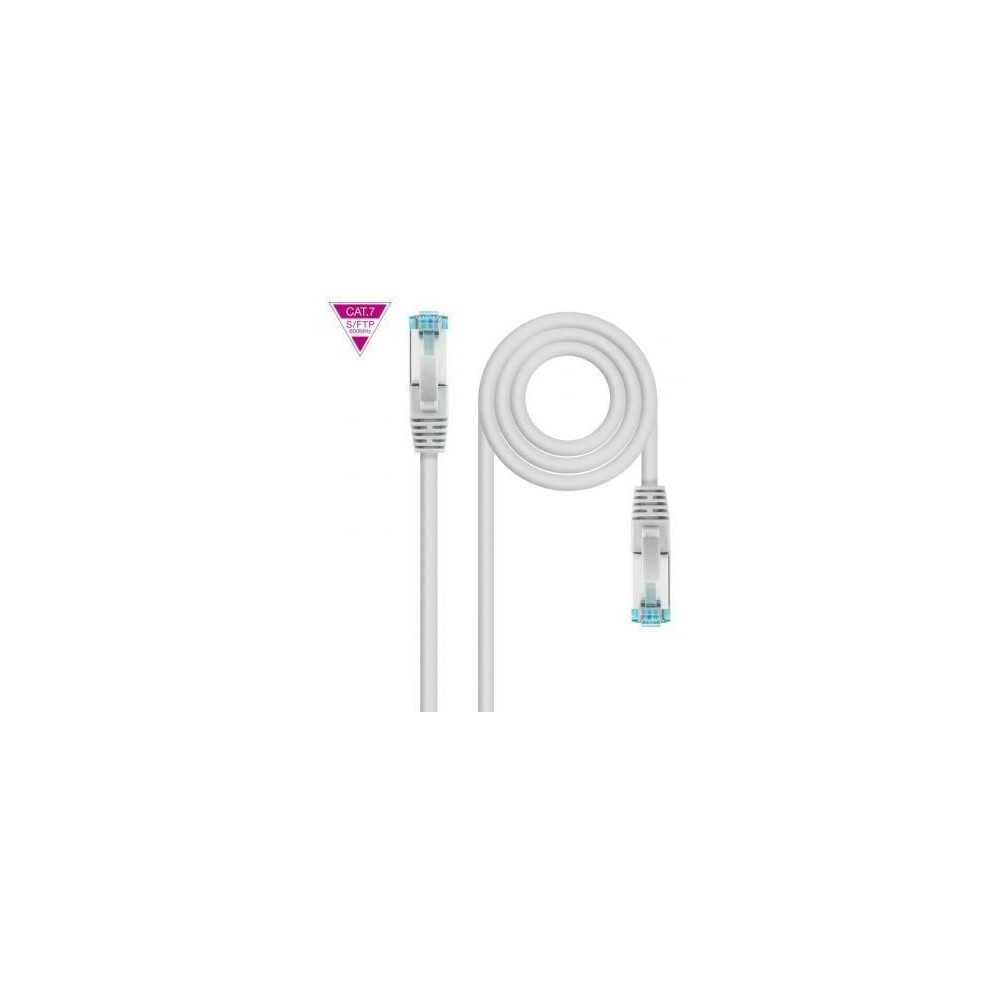Cable de Red RJ45 SFTP Nanocable 10.20.1725 Cat.7/ 25m/ Gris