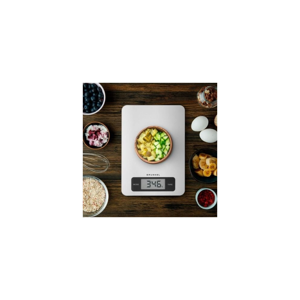 Báscula de Cocina Electrónica Grunkel BC-COOKXT/ hasta 5kg/ Plata