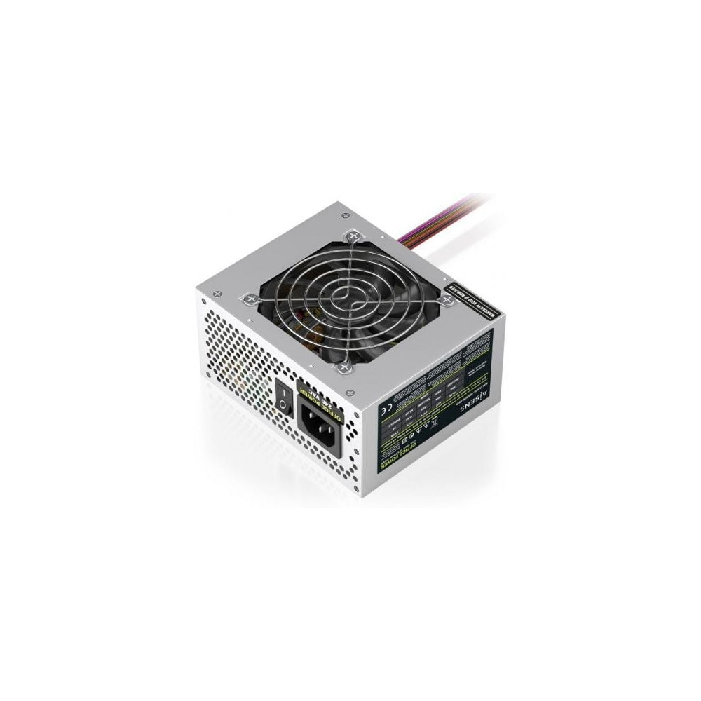 Fuente de Alimentación SFX Aisens ASPC-500SFX-SEO/ 500W/ Ventilador 8cm