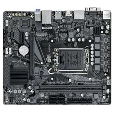 Placa Base Gigabyte H610M S2H V3 DDR4 Socket 1700/ DDR4/ PCIe 4.0/ Micro ATX