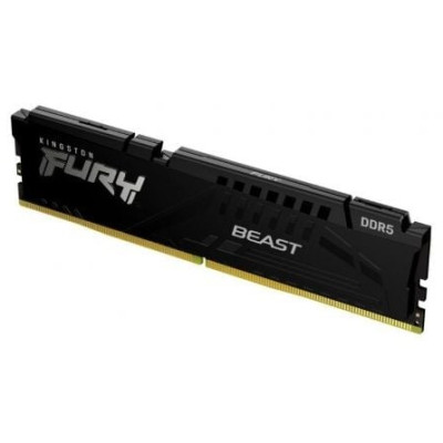 Memoria RAM Kingston FURY Beast 8GB/ DDR5/ 5200MHz/ 1.25V/ CL40/ DIMM