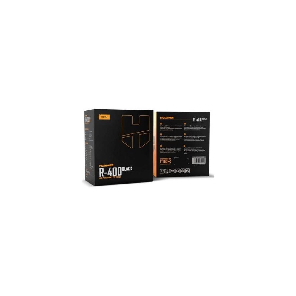 Ventilador con Disipador Nox Hummer R-400/ 12cm