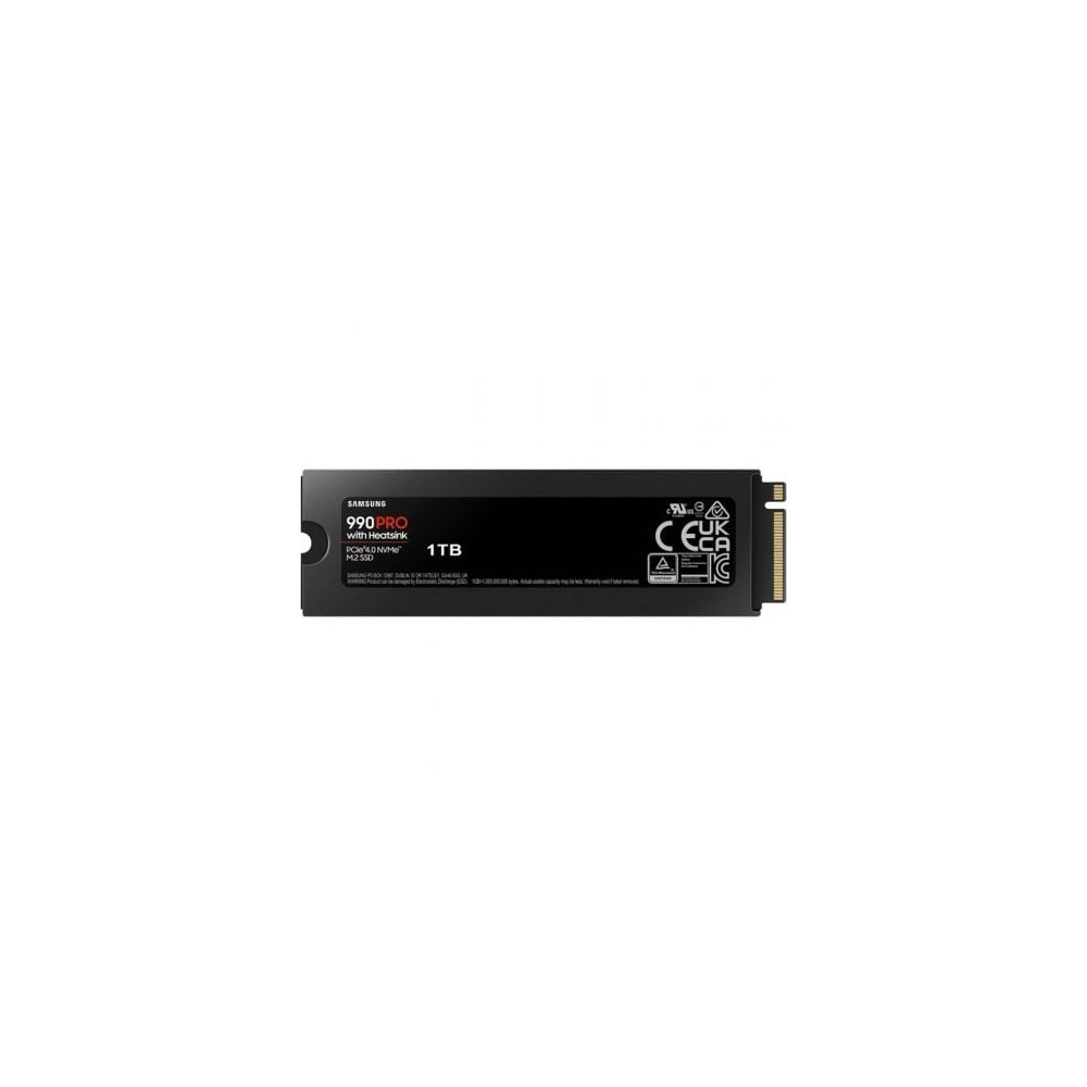 Disco SSD Samsung 990 PRO 1000GB/ M.2 2280 PCIe Gen4/ con Disipador de Calor/ Compatible con PS5 y PC