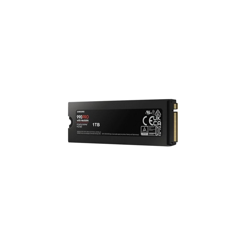 Disco SSD Samsung 990 PRO 1000GB/ M.2 2280 PCIe Gen4/ con Disipador de Calor/ Compatible con PS5 y PC