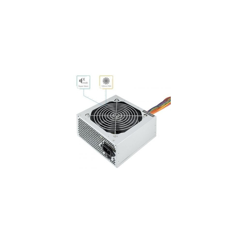 Fuente de Alimentación TooQ TQEP-500SSE-O OEM/ 500W/ Ventilador 12cm