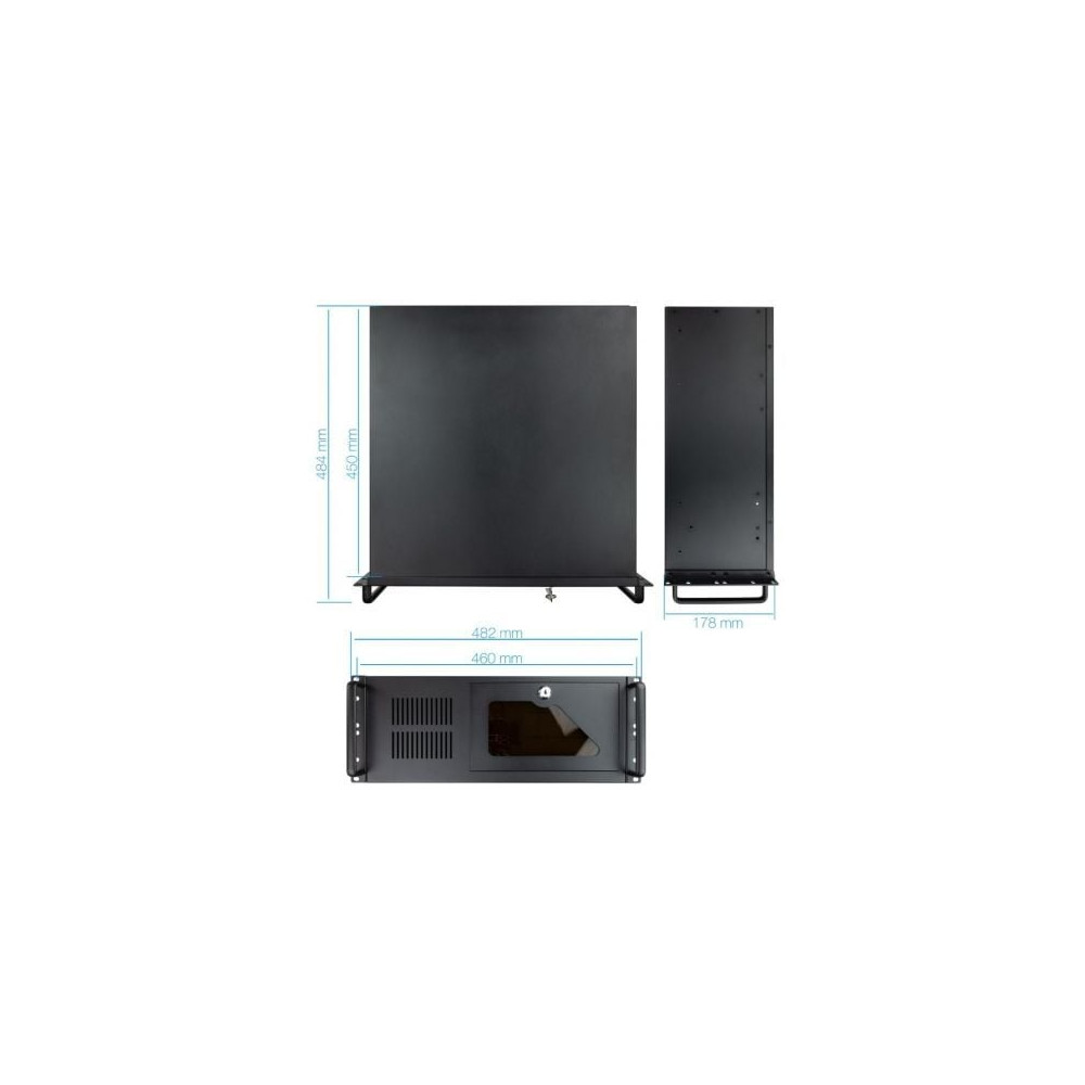 Caja Rack TooQ RACK-406N-USB3