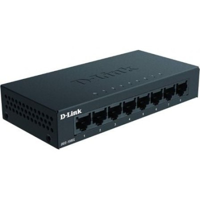 Switch D-Link DGS-108GL 8 Puertos/ RJ-45 10/100/1000