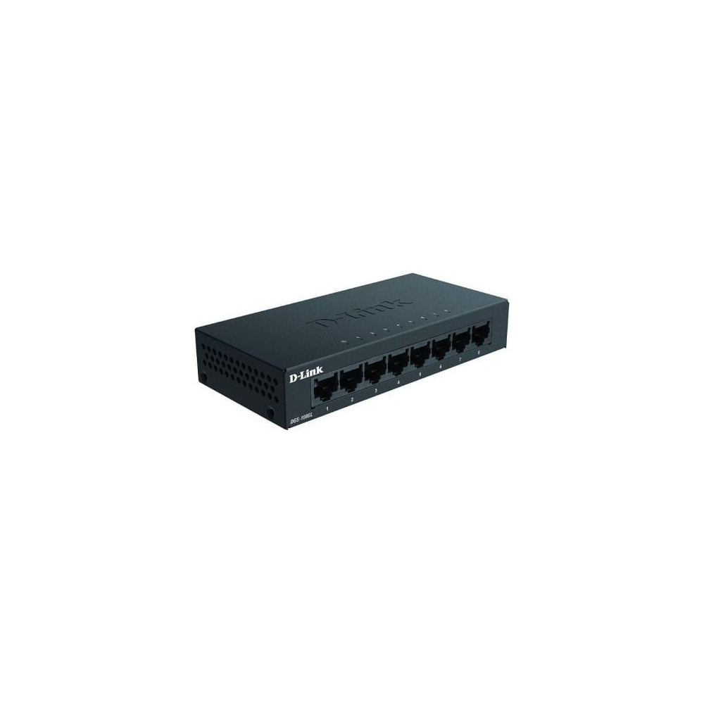 Switch D-Link DGS-108GL 8 Puertos/ RJ-45 10/100/1000