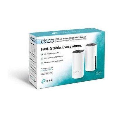 Sistema Mesh TP-Link Deco M4 1200Mbps/ 2.4GHz 5GHz/ Pack de 2