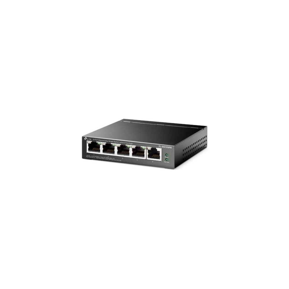 Switch TP-Link TL-SG105PE 5 Puertos/ RJ-45 10/100/1000 PoE