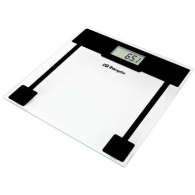 Báscula de Baño Orbegozo PB 2210/ Hasta 150kg/ Cristal