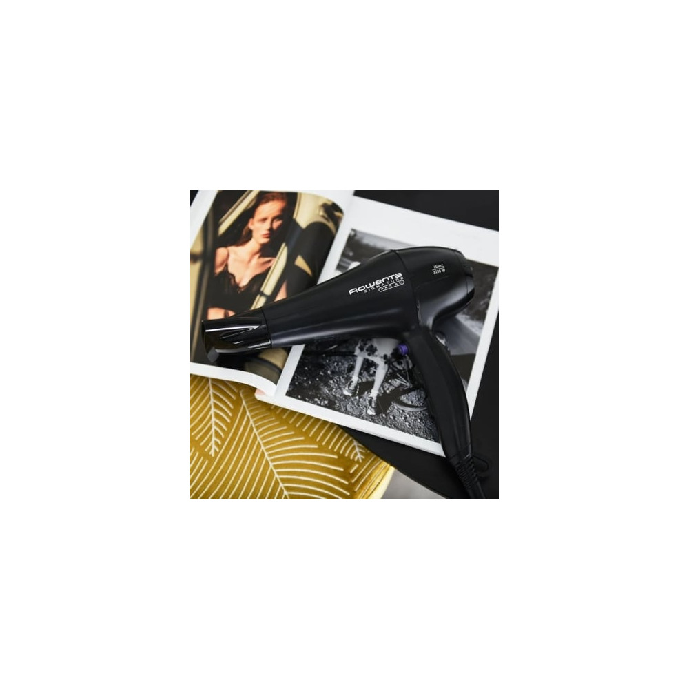 Secador Rowenta Signature Pro AC CV7840/ 2200W/ Iónico/ Negro