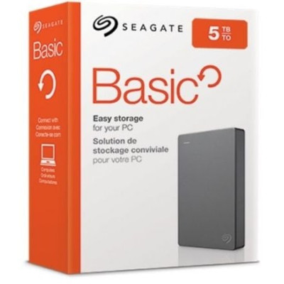 Disco Externo Seagate Basic 5TB/ 2.5'/ USB 3.0