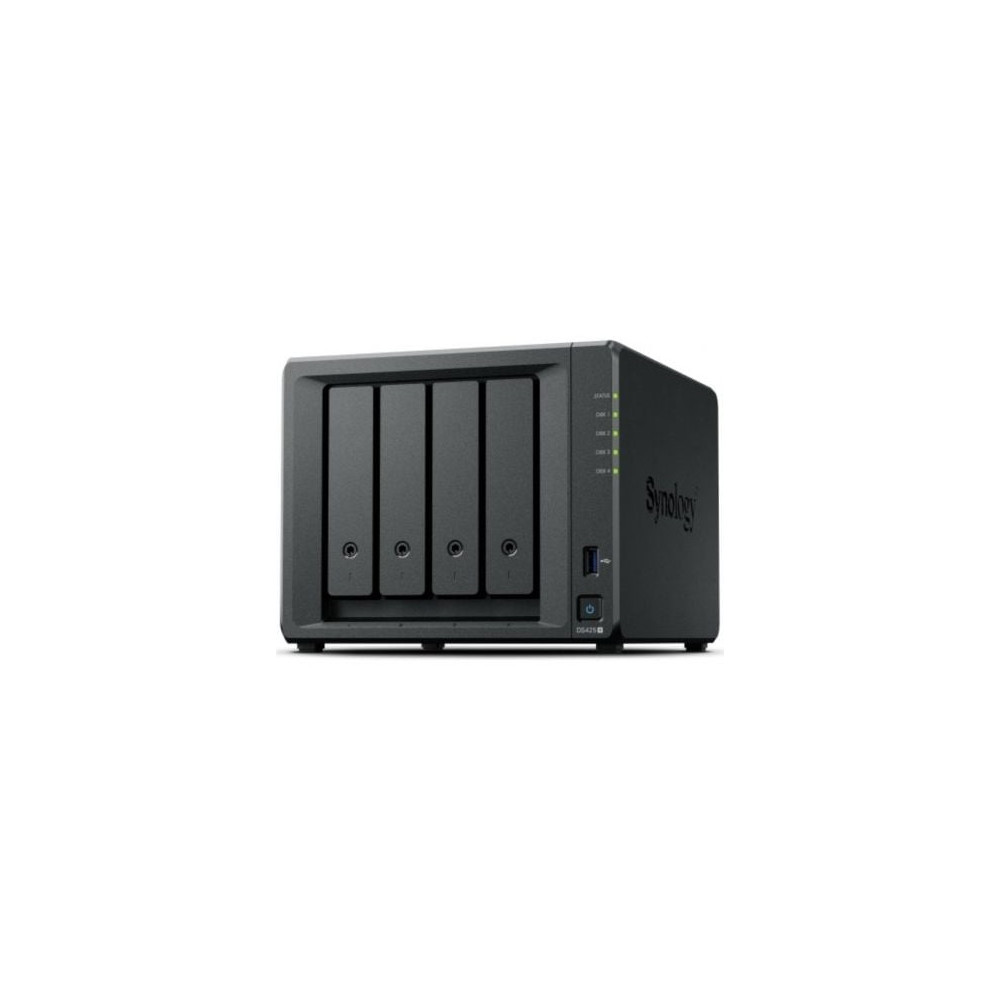 NAS Synology Diskstation DS425+/ 4 Bahías 3.5'- 2.5'/ 2GB DDR4/ 8TB/ Formato Torre