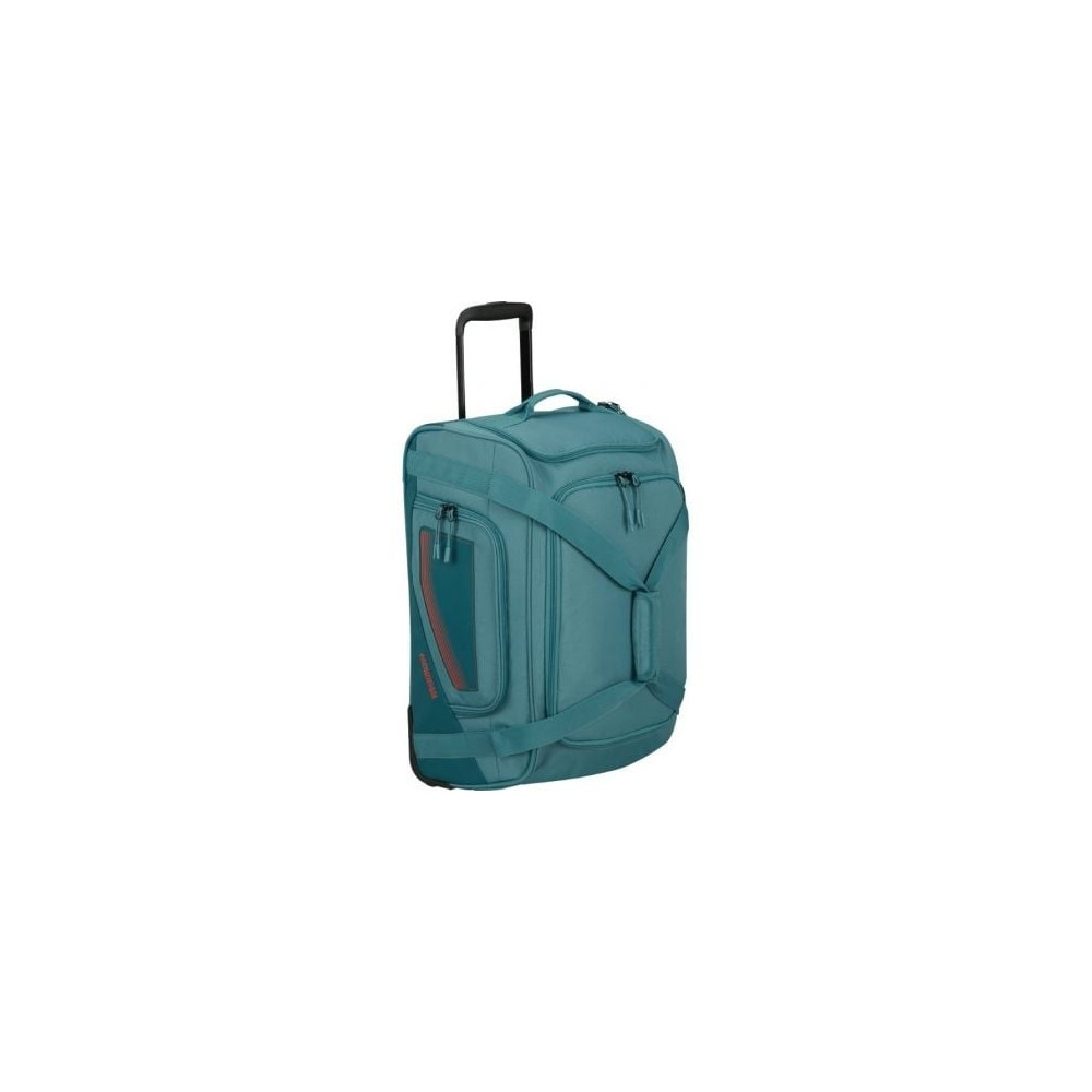 Bolsa de Viaje con Ruedas American Tourister City Racer S/ 55x35x25cm/ 2 Ruedas/ Azul Verdoso