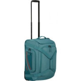 Bolsa de Viaje con Ruedas American Tourister City Racer S/ 55x35x25cm/ 2 Ruedas/ Azul Verdoso
